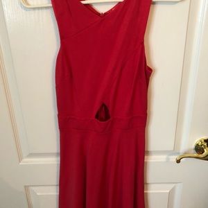 Eight-Sixty Keyhole Skater Dress